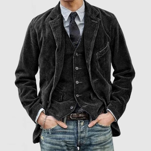 Adam | Blazer et cardigan vintage Jacket Essentielle Noir S