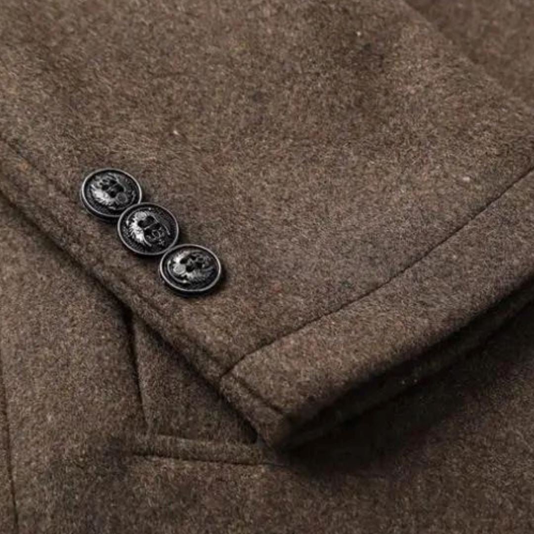 Aldrin - Trench-coat épais et chaud Men fashion Essentielle