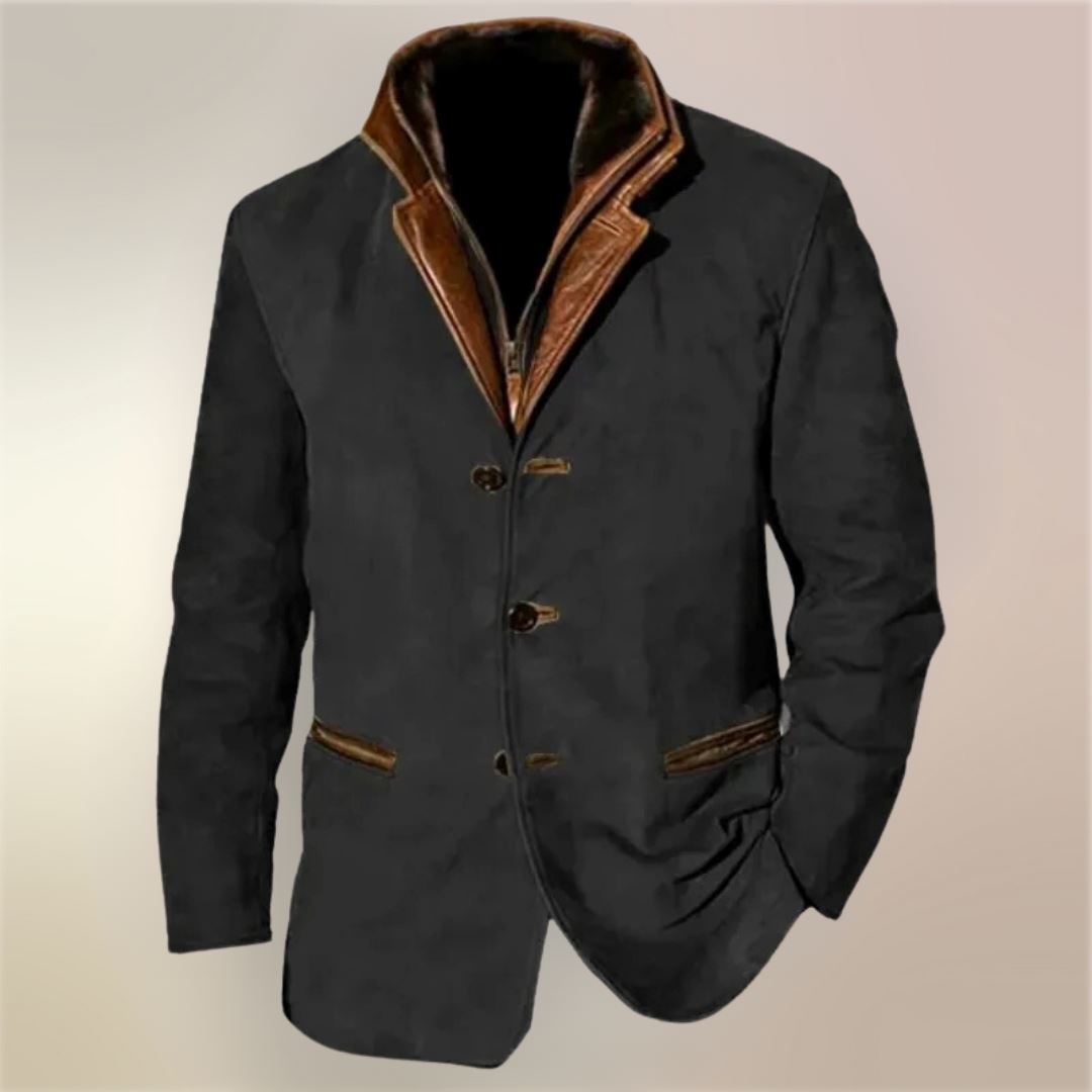 Oliver™ - Veste vintage confortable et élégante Essentielle