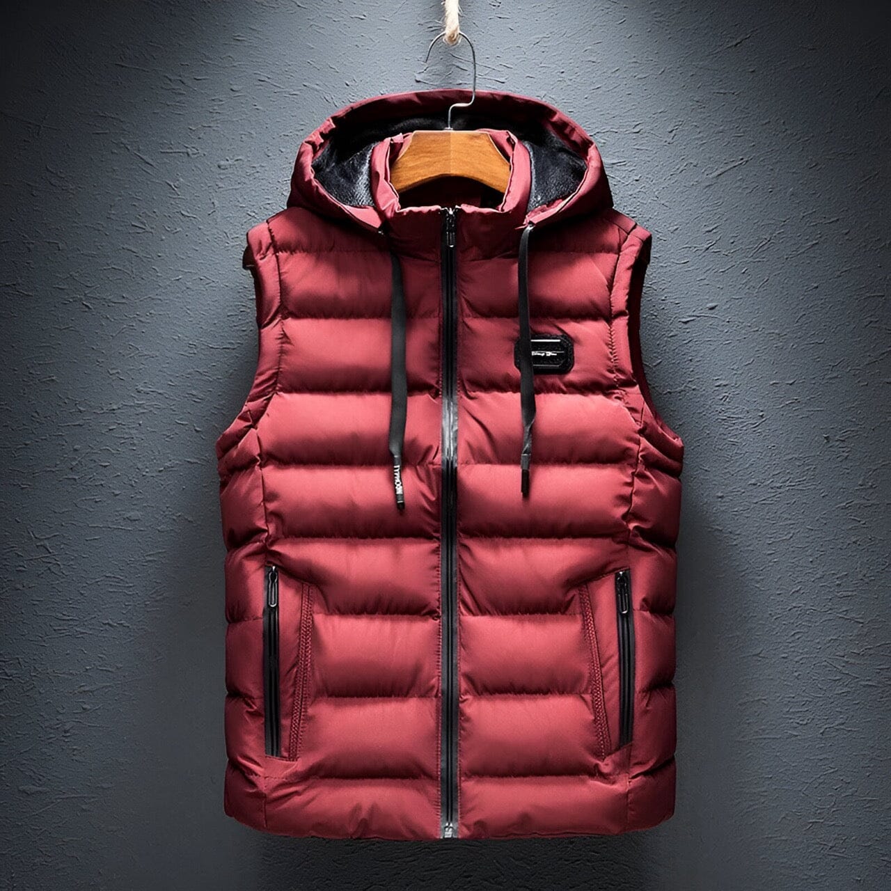 Sem - gilet à capuche Men fashion Essentielle Rouge XS