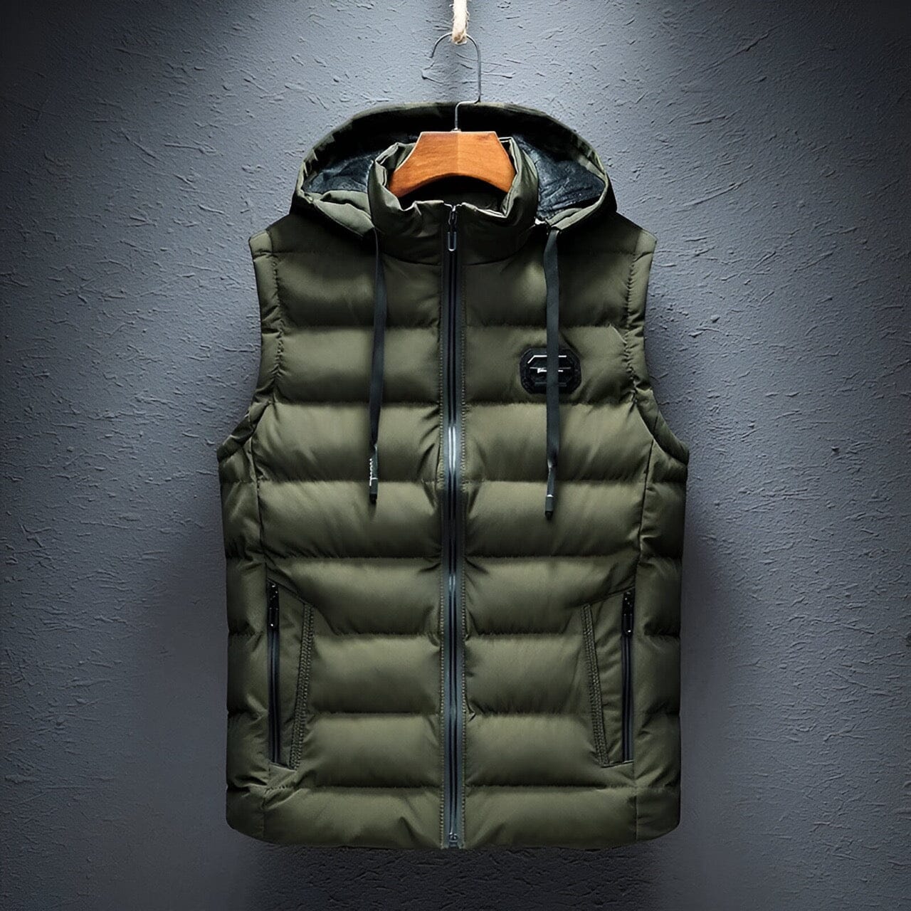 Sem - gilet à capuche Men fashion Essentielle Vert XS