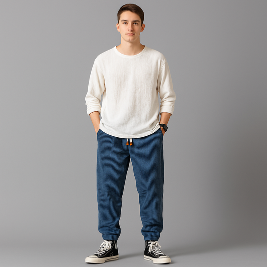 Essentielle - Pantalon en velours côtelé