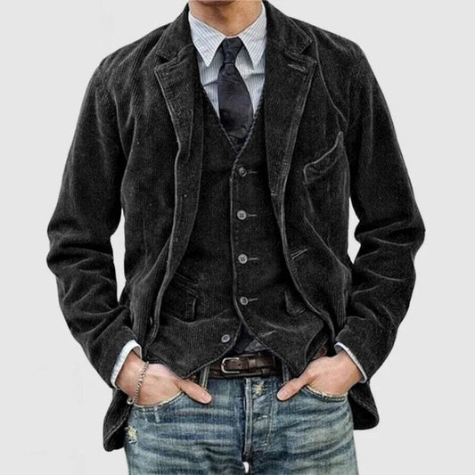 Adam | Blazer et cardigan vintage Jacket Essentielle Noir S 