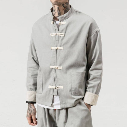 Aiko - Veste de mi-saison Essentielle Gris S Sans pantalon
