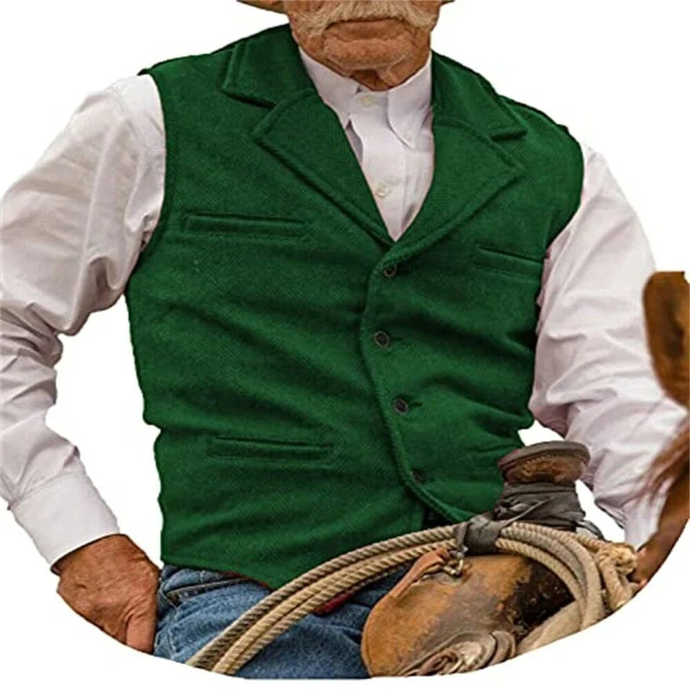 Arthur | Gilet classique Essentielle Vert S 