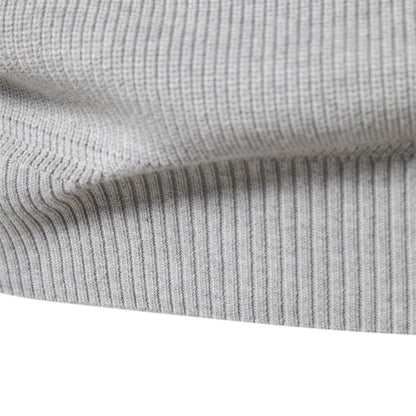 Leander - Pull demi-zip doublé Essentielle 