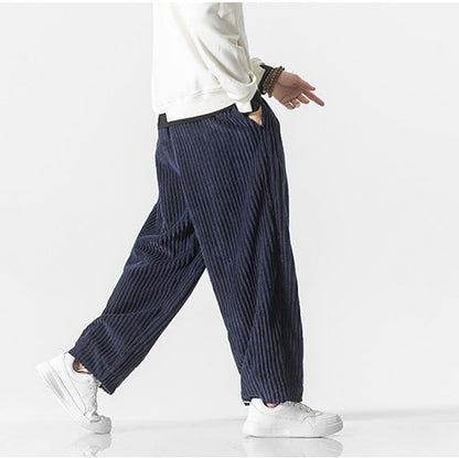 Masaaki - Pantalon en velours côtelé Essentielle 