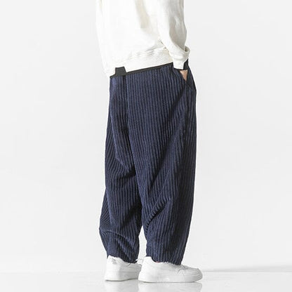 Masaaki - Pantalon en velours côtelé Essentielle 